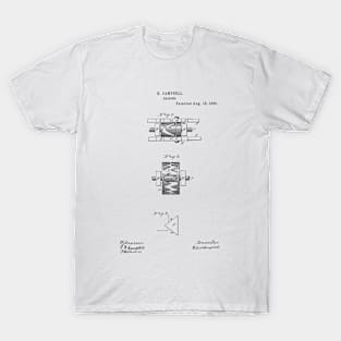 Gearing Vintage Patent Hand Drawing T-Shirt